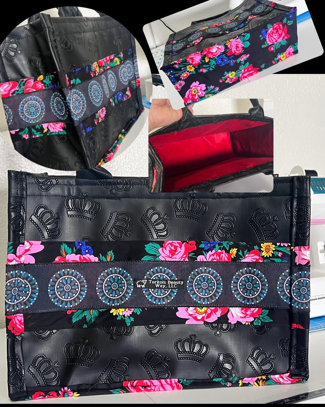 Dior inspired Book Tote