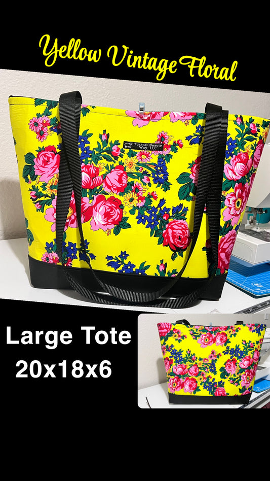 Kokum Vintage Floral Tote