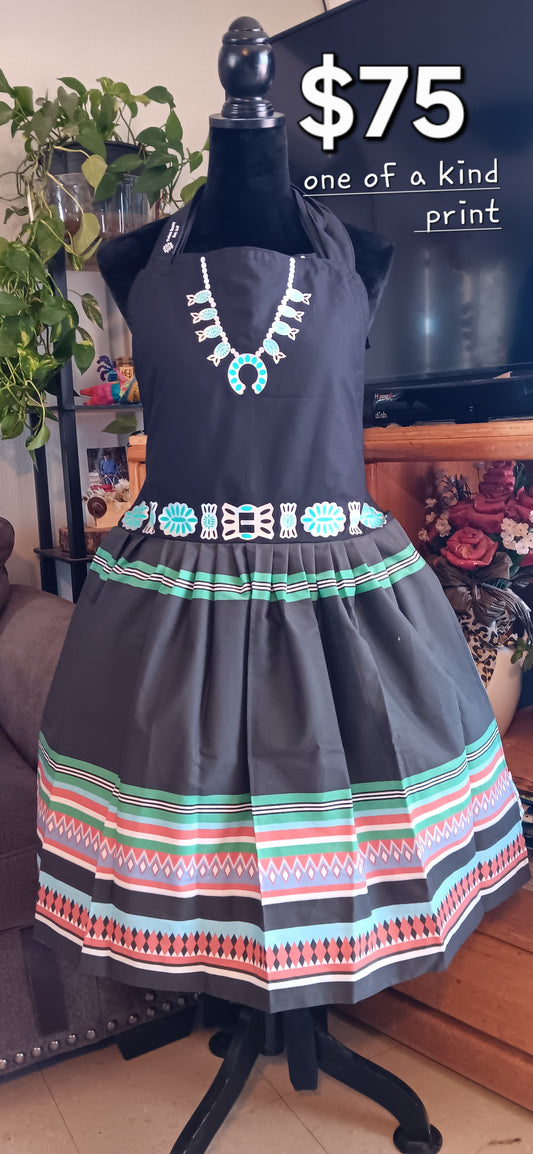 One of A kind Navajo Fancy Apron